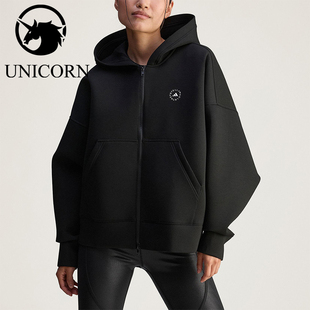 Adidas/阿迪达斯正品SCUBA HD女士休闲宽松连帽运动外套JV7036