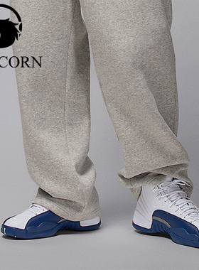 Nike/耐克正品JORDAN男士耐磨皮革拼接高帮运动篮球鞋CT8013-114