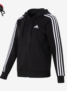 Adidas/阿迪达斯正品冬季女子加绒保暖连帽外套HZ5743