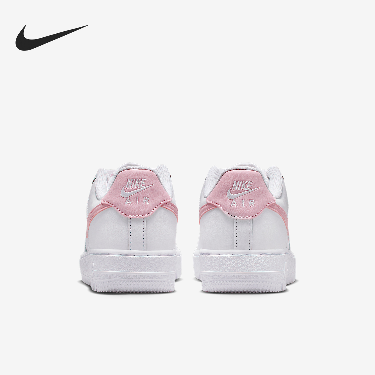 Nike/耐克正品Air Force 1 GS女子大童经典轻便板鞋CT3839-115