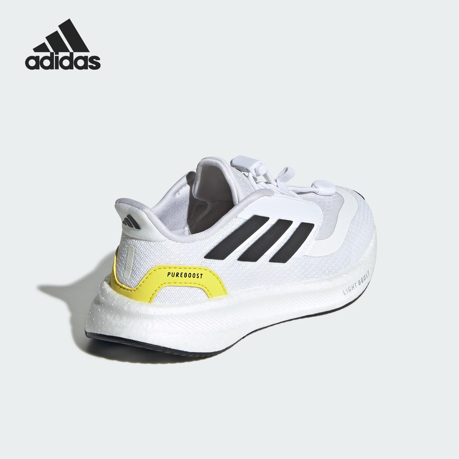 Adidas/阿迪达斯正品PUREBOOST 5儿童网眼布经典运动跑步鞋JH6232