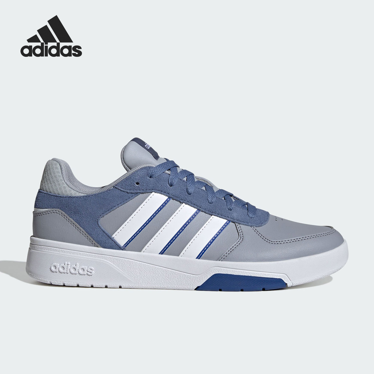 阿迪达斯男士耐磨运动休闲板鞋