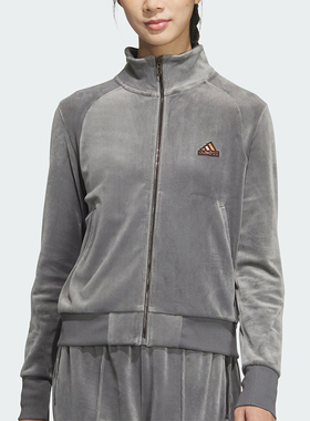 Adidas/阿迪达斯正品新款女士运动保暖训练休闲外套JX6843