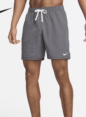 Nike/耐克正品Swim男士梭织轻盈时尚简约沙滩短裤FZ6259-068