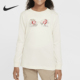 Nike 113 HF6006 耐克正品 Sportswear大童宽松印花休闲长袖