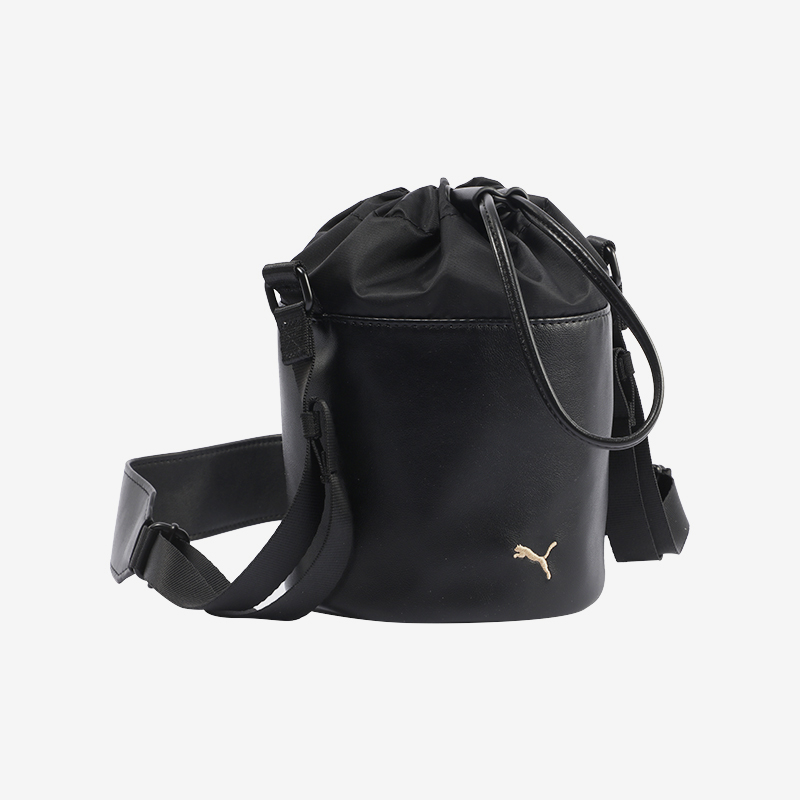 彪马男女同款时尚小巧抽绳水桶包