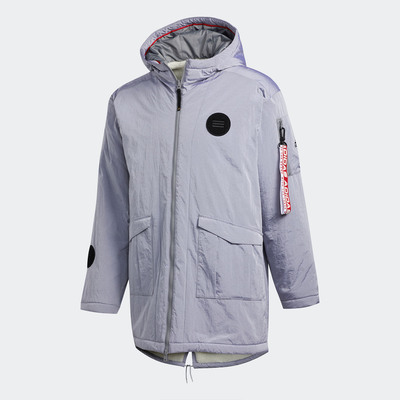 阿迪达斯男子连帽运动夹克外套