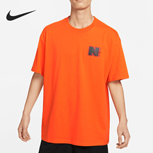 Nike/耐克官方正品新款男士字母图案套头圆领短袖T恤DZ2684-819