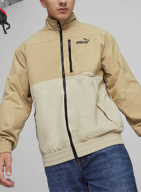 Puma/彪马正品男士训练运动梭织立领外套627117-83