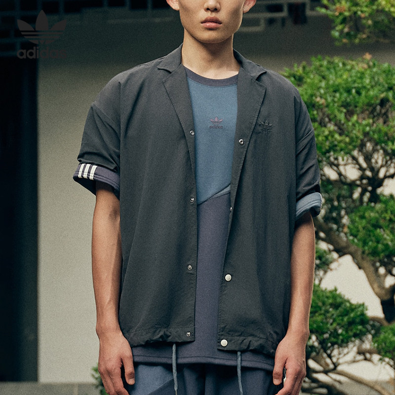 Adidas/阿迪达斯正品三叶草新款男子运动透气休闲短袖IN1012