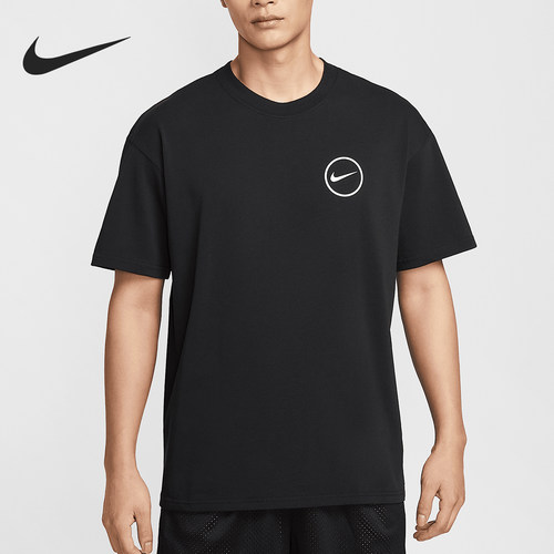 Nike/耐克正品夏季新款男士休闲宽松厚实柔软短袖T恤HJ3407-010