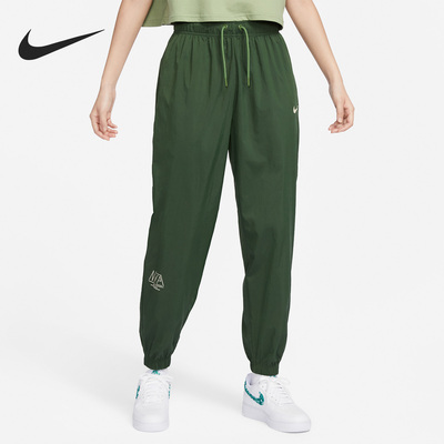 Nike/耐克正品新款女子运动透气休闲束脚梭织长裤FQ7008-306