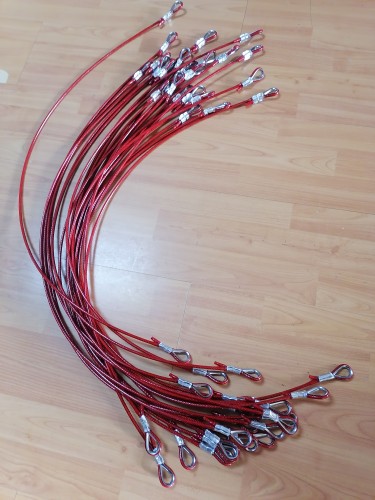 三一吊车限位器钢丝绳重锤钢丝绳  钢丝绳限位钢丝绳U型扣 环形扣