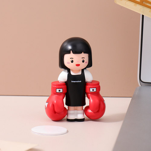 内心小孩联名正品树脂摆件