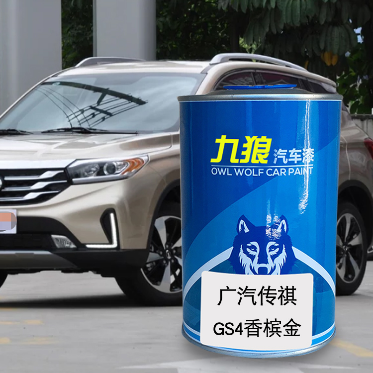 九狼汽车漆广成汽品传漆祺改色车GS4香槟金典雅黑黑色白色摩卡棕