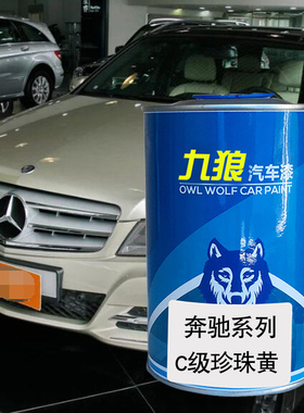 九狼汽车漆奔成品驰改色漆全车漆C级成品珍珠黄钯银曜石黑伊银色