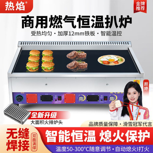 商用燃气恒温扒炉省气