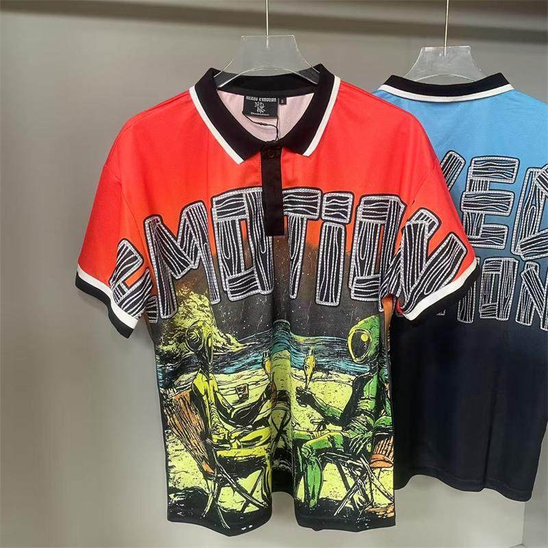 MIXEDEMOTION复古数码印花衬衫