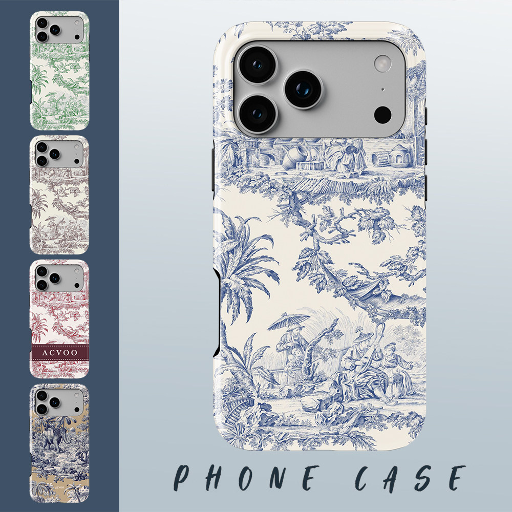 Acvoo法式壁画艺术古典iPhone17Promax保护16适用于苹果15手机壳14防摔壳13不褪色12环保11可水洗Air全包