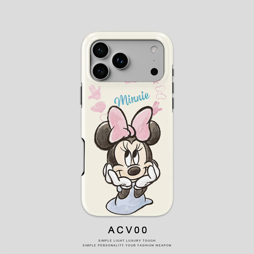 Acvoo卡通情侣iPhone防摔壳