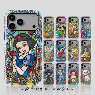 Acvoo复古卡通可爱iPhone17ProMax潮流个性14保护13适用于苹果12白雪公主11不褪色可水洗双层手机壳