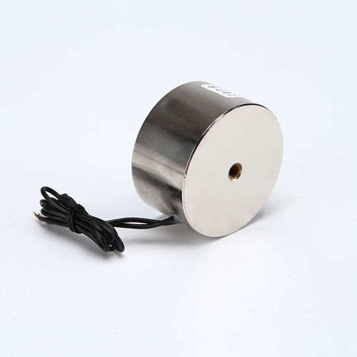 YR-P50/27吸盘电磁铁80KG直流电吸盘DC12V24V36V48V可做交流220V