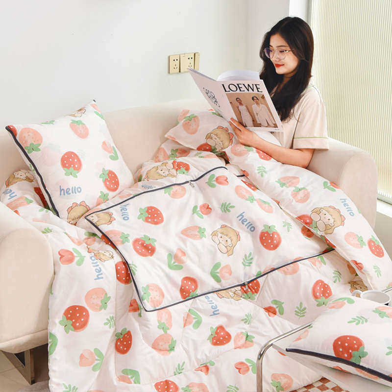 2025新款抱枕被子两用二合一折叠车载枕头办公室午睡空调毯子靠垫,居家布艺,抱枕被,淘宝优惠券,粉丝福利购,淘宝优惠卷