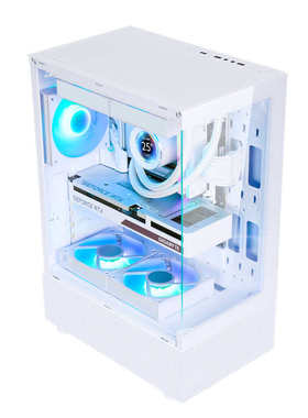 台式电脑主机箱EATX机箱支持大主板下置电源机箱背线X99双路机箱