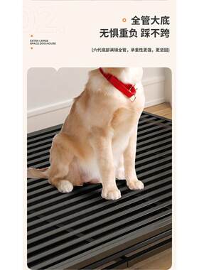 狗笼L大型犬M中型犬小型犬狗笼子阿拉斯加拉布拉多包邮宠物狗笼笼