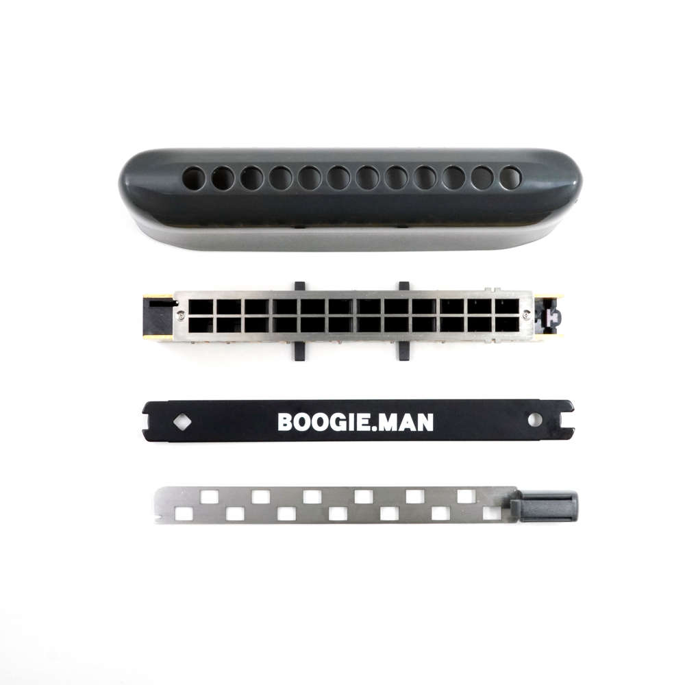 KB-12 半音阶口琴专业演奏12孔48音c调初学者入门学生演奏乐器