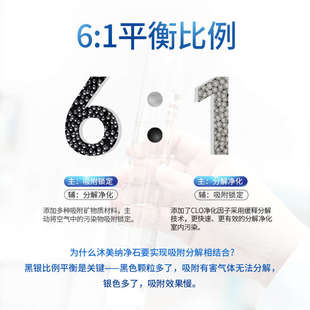 沐美纳净石活性炭包新房去吸甲醛除甲醛纳米活矿石去味纳净石