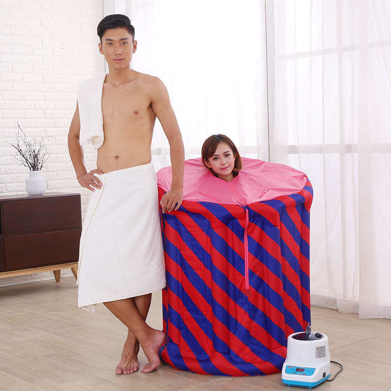 桑拿浴箱家用折叠充气汗蒸房单人全身发汗排毒熏蒸机月子蒸满月蒸
