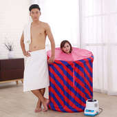 桑拿浴箱家用折叠充气汗蒸房单人全身发汗排毒熏蒸机月子蒸满月蒸