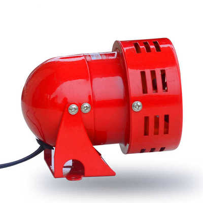 MS190迷你马达报警器 马达报警器（风螺）金属壳220V24V12V