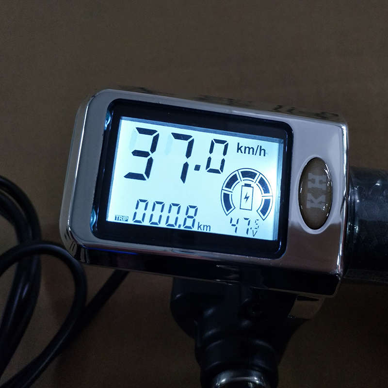 电动车 液晶调速把 转把带电量仪表 电动自行车改装配件 油门把