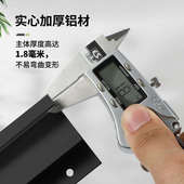 免开槽整体橱柜 简约 抽屉把手 时尚 多色 黑色1.8门板 K.N.N拉手