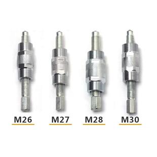 PW200提前器飞锤顶丝拉马十件套 p7100凸轮轴拉拔工具校油泵配件