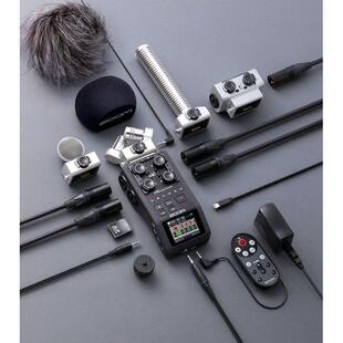 ZOOM H6 数字6轨录音机/笔单反相机同期调音台内录微电影采访直