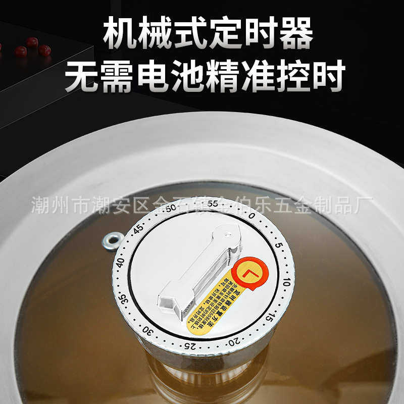 不锈钢定时蒸锅家用三层加厚大容量蒸鱼馒头电磁炉锅多功能蒸汤锅