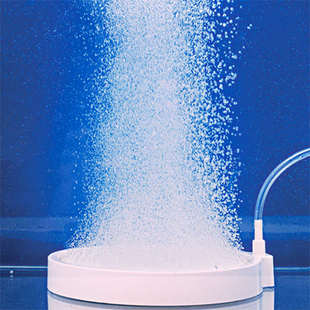 纳米气盘石鱼缸气泡石气泡盘氧气泵气石空气细化器静音氧气头沙头