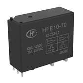 70A HFE10 277VAC继电器 ZST L2原厂宏发HF双线圈磁保持12V