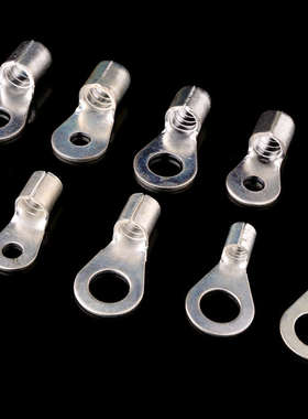 裸O型冷压接线端子OT1-3 4 5 6 8 10 12 OT0.5 1.5 2.5mm圆形端头