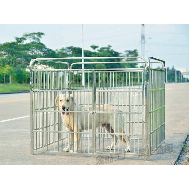 不锈钢狗笼子泰迪宠物狗围栏小中大型犬护栏金毛萨摩栅栏多省包邮