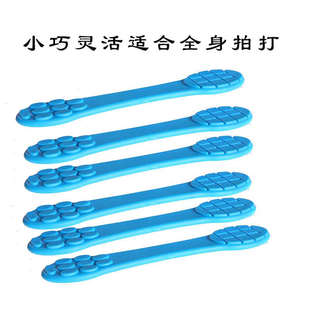 硅胶经络拍痧棒拍打板 敲背锤敲打拉筋拍打棒拍痧拍打器软拍子