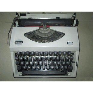 物件相好英文打字机老式复古可打印可打字老式机械可以打世纪橱窗