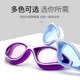 游泳眼镜一体镜框 大框平光 防水防雾高清游泳镜1002 宇悠 泳镜