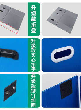 塑料瓦楞板搬家纸箱收纳中空板整理箱可折叠防水大码周转箱打包盒