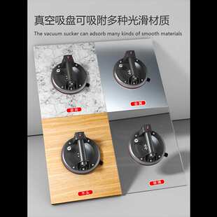 石井电动吸盘工业级气泵玻璃吸盘强力重型铺瓷砖自动补气固定吸盘