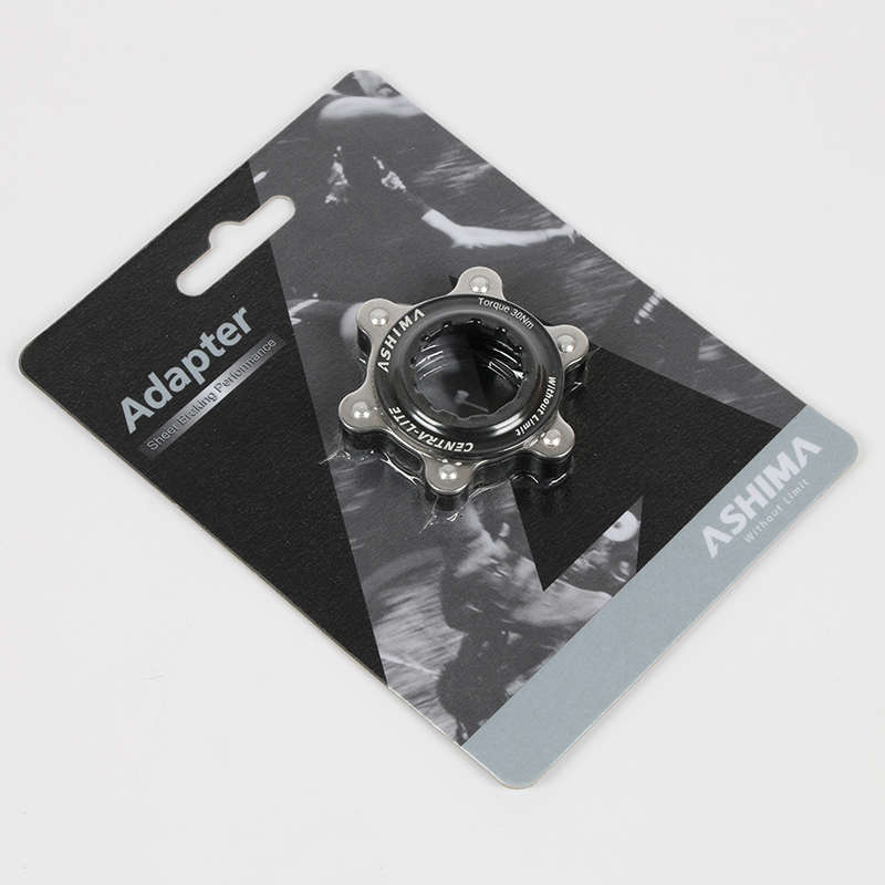 ASHIMA 阿诗玛中锁转六钉山地自行车碟片安装转换座 碟刹车转换