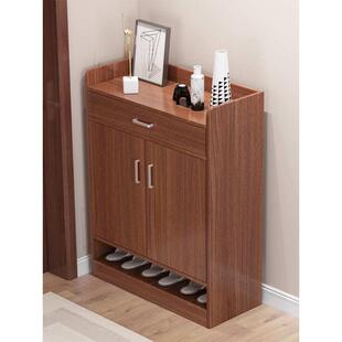 木质鞋 架经济型宿舍收纳柜子储物置物架 柜客厅家用玄关门口多层鞋